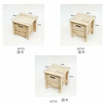 木製　スツール　引き出し付　組み木 引き出し付き 木製 スツール 収納 収納ボックス 収納スツール